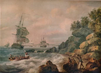 No Canal de Bristol, 1787