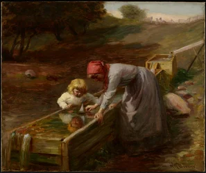Na Primavera, c.1895 (óleo sobre tela)
