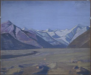 De Kurul em direção à cadeia Karakorum, 1926