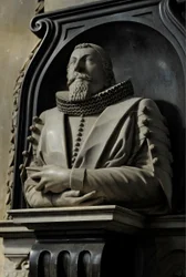 Memorial a Hugo Barker, 1632 (mármore)