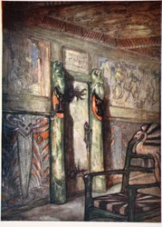 Sala de Munthe em Holmencollen, 1905