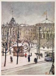 As Casas do Parlamento (Strorthing), Christiania, 1905