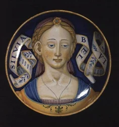 Taça Majolica, da série Belle donne, 1525