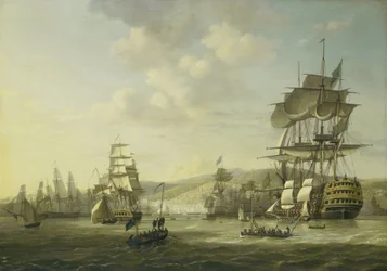 A Frota Anglo-Holandesa na Baía de Argel Apoiando o Ultimato para Libertar os Escravos Cristãos, 26 de Agosto de 1816
Quatro Episódios durante a Presença da Frota Anglo-Holandesa na Baía de Argel, 26 a 27 de Agosto de 1816 (título da série)
