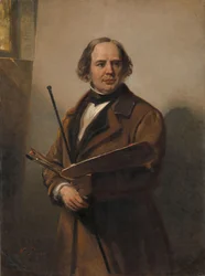 Jan Willem Pieneman, Pintor, Pai de Nicolaas Pieneman