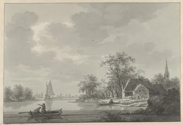 A aldeia de Capelle aan de IJssel