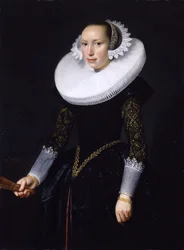 Retrato de uma mulher, 1630.