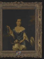 Retrato de uma Dama (óleo sobre tela)