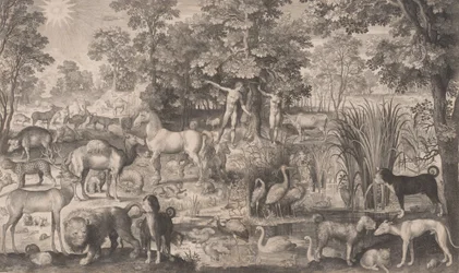 Adão e Eva no Paraíso, 1631., 1631.