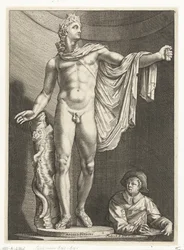 Miradouro Apollo
Apollo Pythivs (título sobre o objecto)
Três estátuas antigas em Roma depois de Goltzius (título da série)