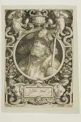 Josué, prato quatro de "Os Nove Dignos".