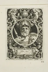 Josué, prato quatro de "Os Nove Dignos".
