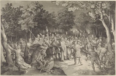 Beijo de Judas e prisão de Cristo