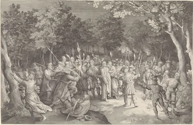 Beijo de Judas e prisão de Cristo