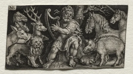 Orfeu Encantando os Animais, 1594.