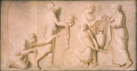 Aquiles e as Filhas de Licomedes
