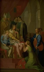 Christian I Elevando a Província de Holstein ao Estado de um Ducado em 1460