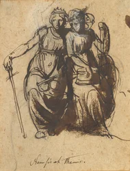 Nemesis e Themis, meados do século 18 e início do século 19.