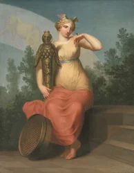 Filosofia. Figura alegórica, 1800.