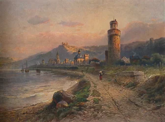 Oberwesel, 1923.