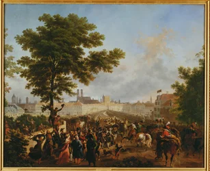 Napoleão I entra em Munique a 24 de novembro de 1805