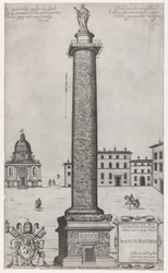 Speculum Romanae Magnificentiae: Coluna de Trajano, 1589., 1589.