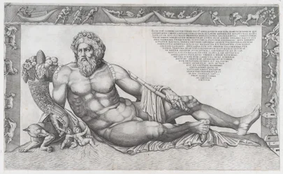 O Espelho Romano da Magnificência: O Tibre, meados do século XVI., meados do século XVI.