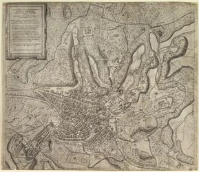 Vista de Roma do oeste, 1557