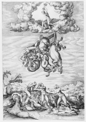 A Queda de Phaeton, 1540-66., 1540-66.
