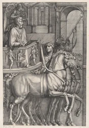O triunfo de Marco Aurélio, 1550., 1550.