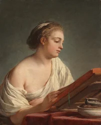 Mulher lendo, 1769