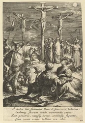 Cristo na cruz, de A paixão de Cristo, meados do século XVII.