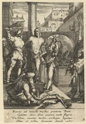 A Flagelação de Cristo, de A Paixão de Cristo, meados do século XVII.