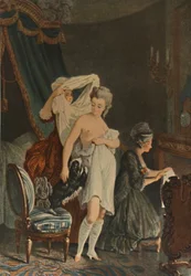 Le Lever, Levantando-se, c1770-1810, 1913