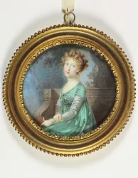 Marie-Antoinette-Therese, Princesse des Asturies (esmalte)