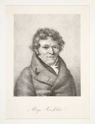 Retrato de Aloys Senefelder