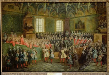 Cama da Justiça Realizada no Parlamento na Maioria de Luís XV (1710-1774), 22 de fevereiro de 1723