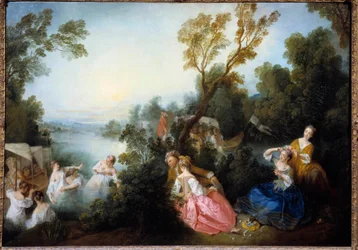 Pintura de Nicolas Lancret (1690-1743)