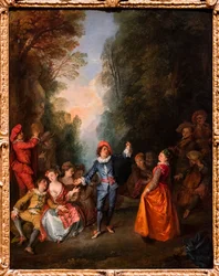 A Dança, ca. 1720 (óleo sobre tela)