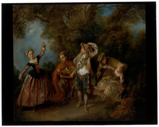 A jovem bailarina e o menuet