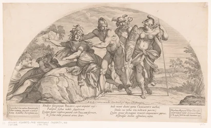 Perseus beheads Medusa
Contos da Odisseia (título da série)