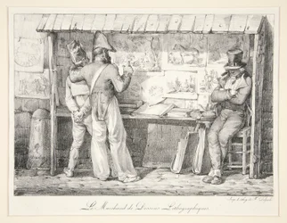 Le Marchand de Dessins Lithographiques (O Comerciante de Fotos Litográficas)