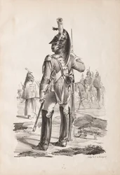 Trajes Militares: Granadeiro da Guarda Real