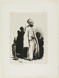 Standing Turk, placa onze de Ink Sketches de Charlet