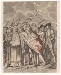 Procissão triunfante de Cristo com figuras do Antigo e do Novo Testamento
Le triomphe de Jesus Christ (título sobre o objecto)