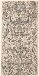 Painel Ornamental com Gaiola de Pássaro