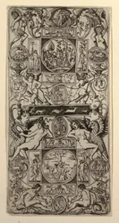 Painel Ornamental com Orfeu e o Julgamento de Paris