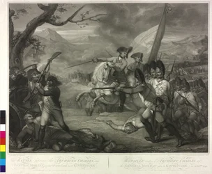 Em 19.10.1796, o arquiduque Carlos na batalha de Emmendingen
