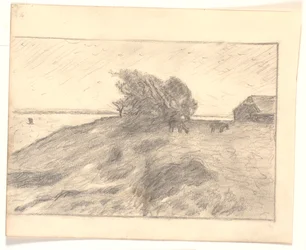 Vista em Vejbjerggaard com Venø