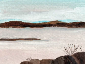 Lago da Montanha Ennevoada